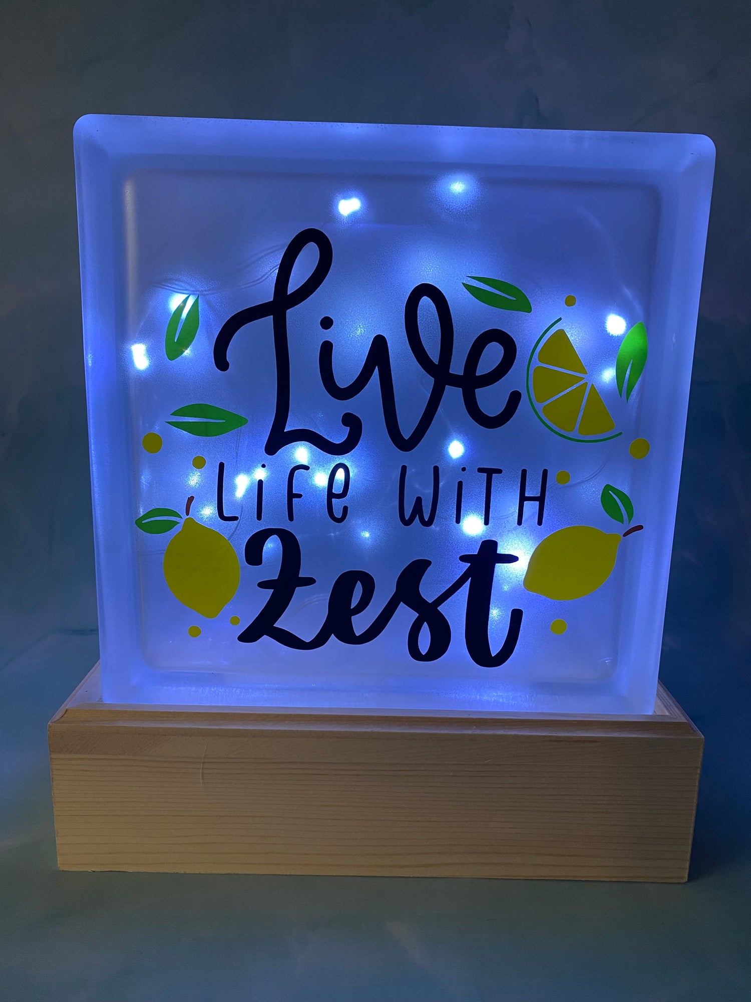 Lighted Glass Blocks