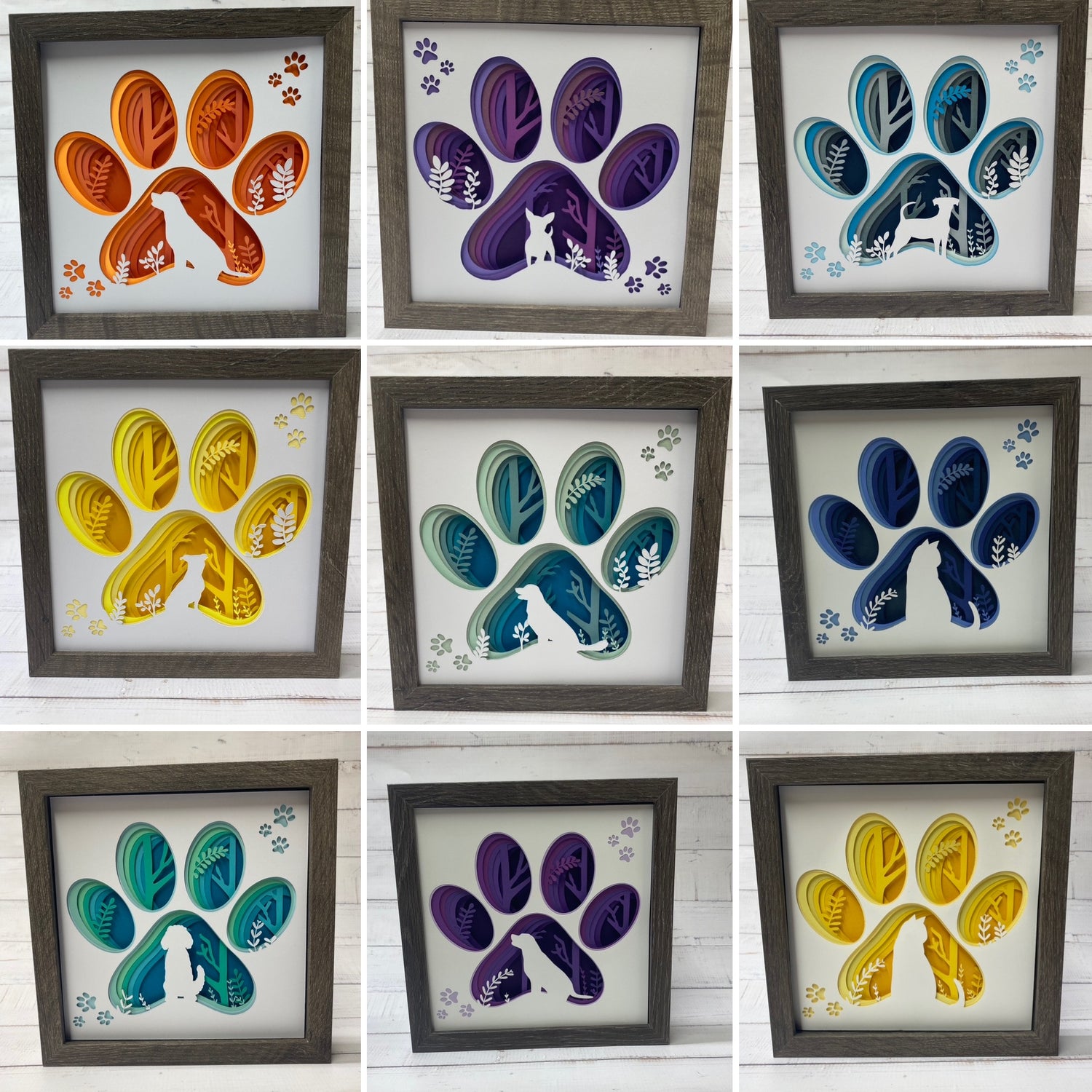 Pet Shadow Boxes