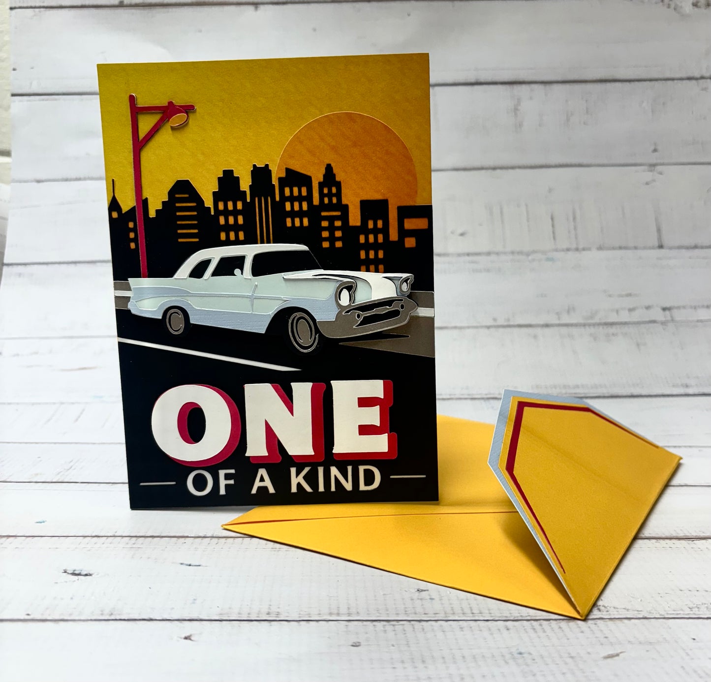 One of a Kind Car Card
