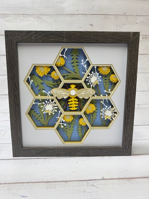 Bee Shadow Box