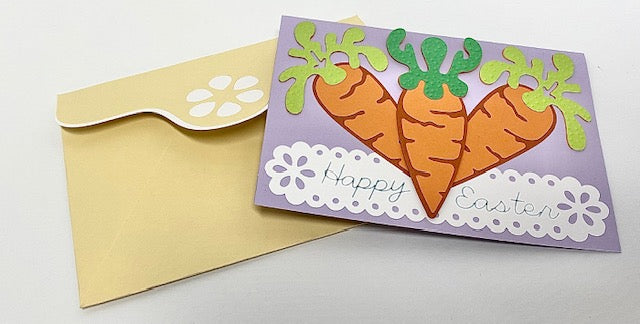 Carrot Easter Card