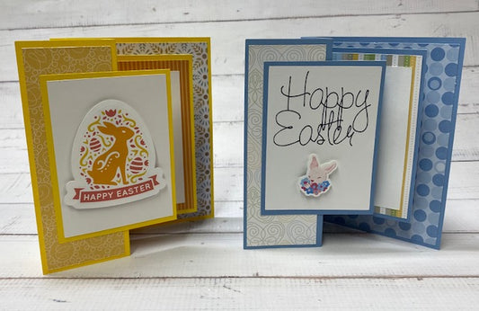 Easter Z Fold Cards