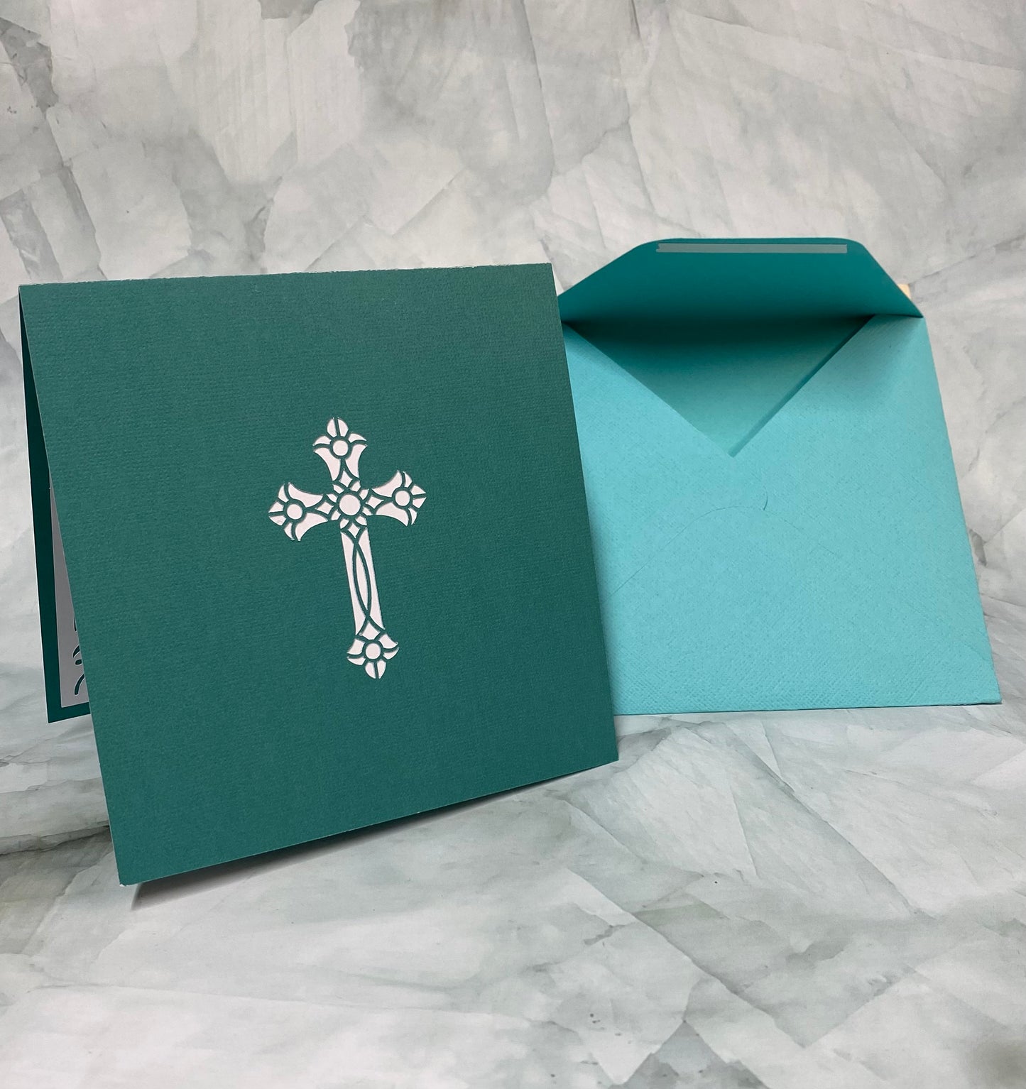 Cross pop up card