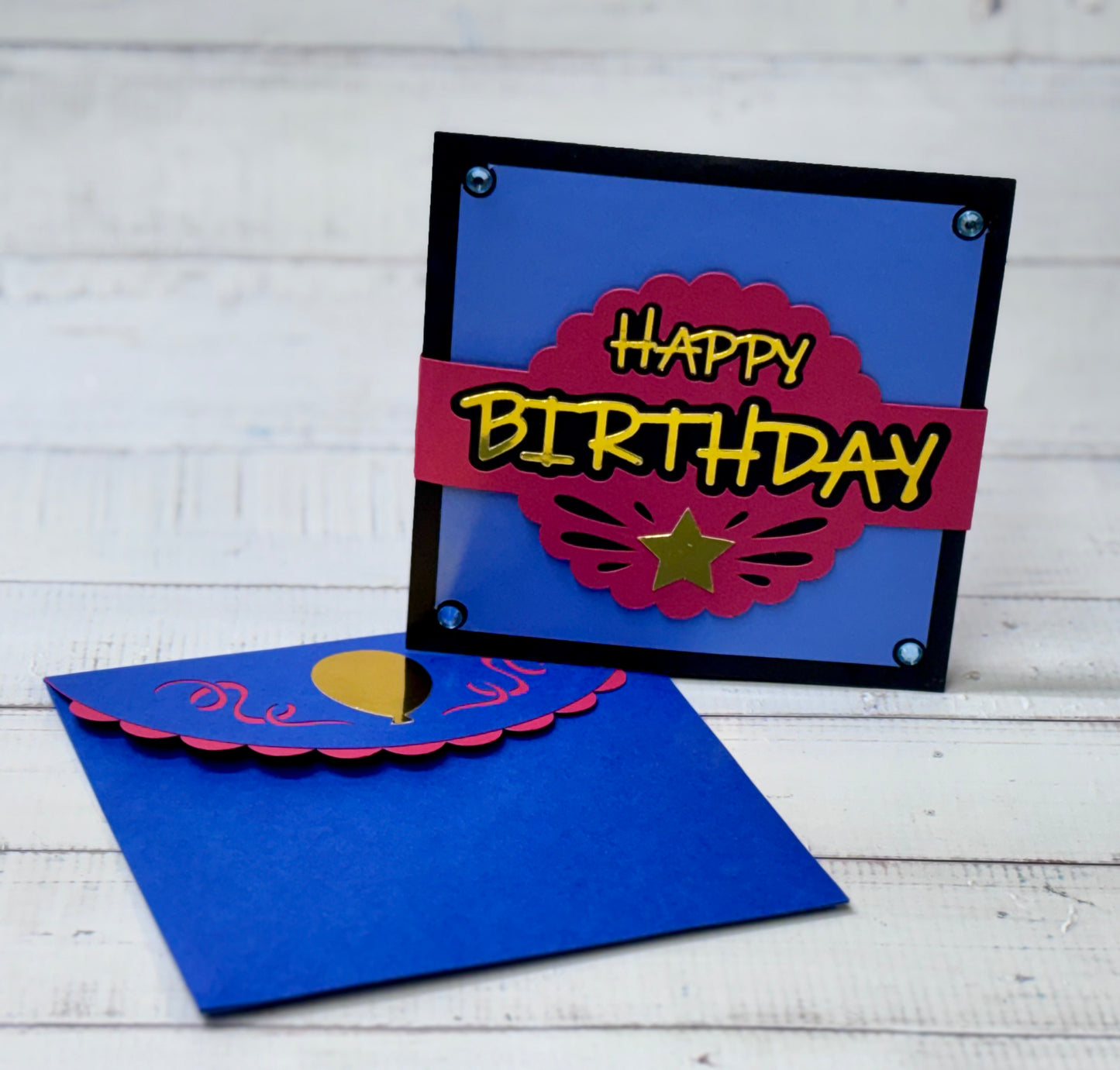 Cupcake Pop Up Birthday Card
