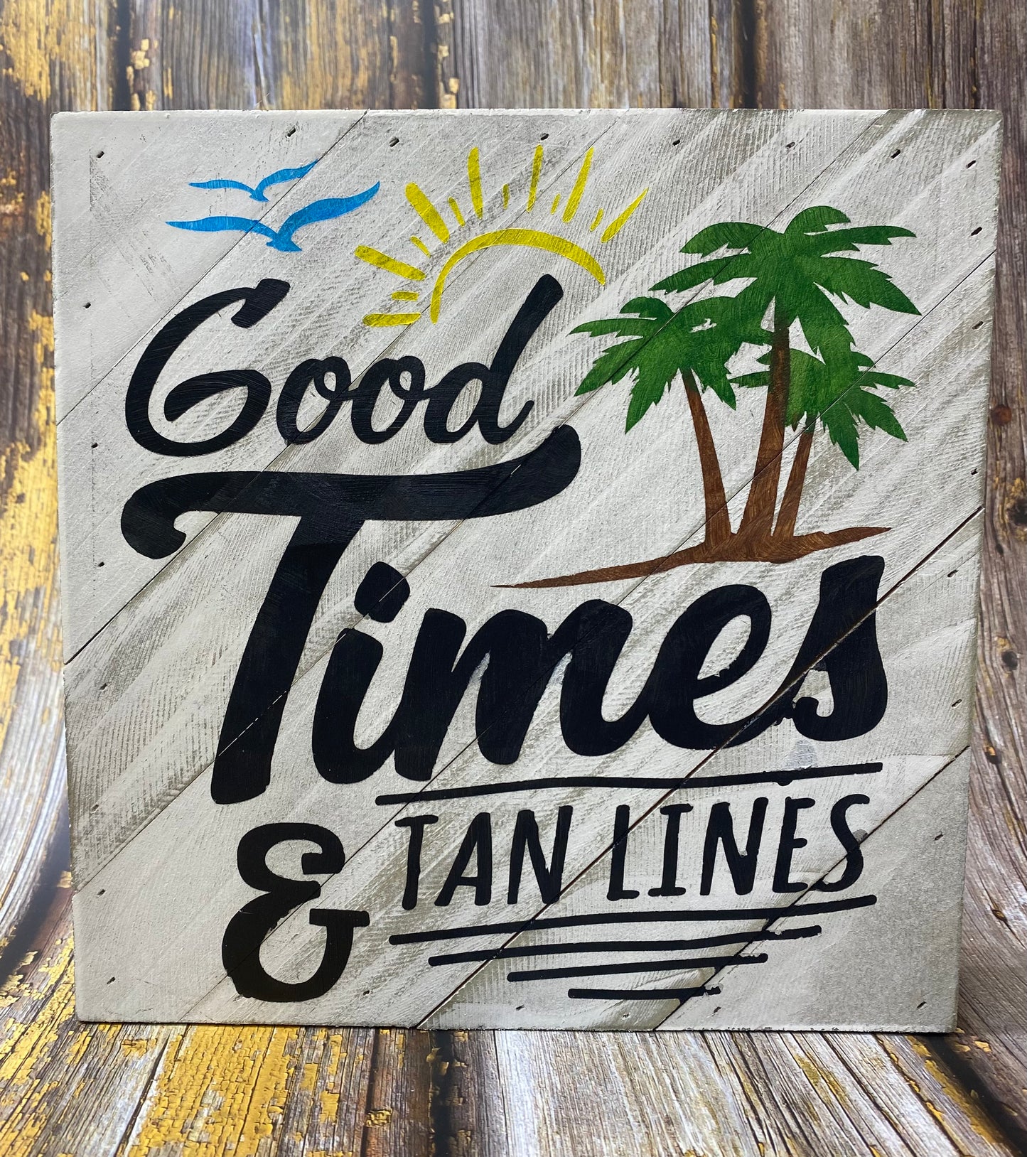 10x10 Wooden Signs