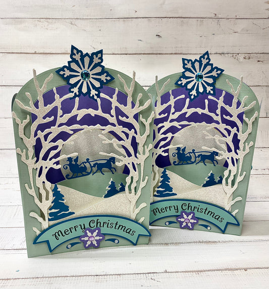 Merry Christmas Box Card