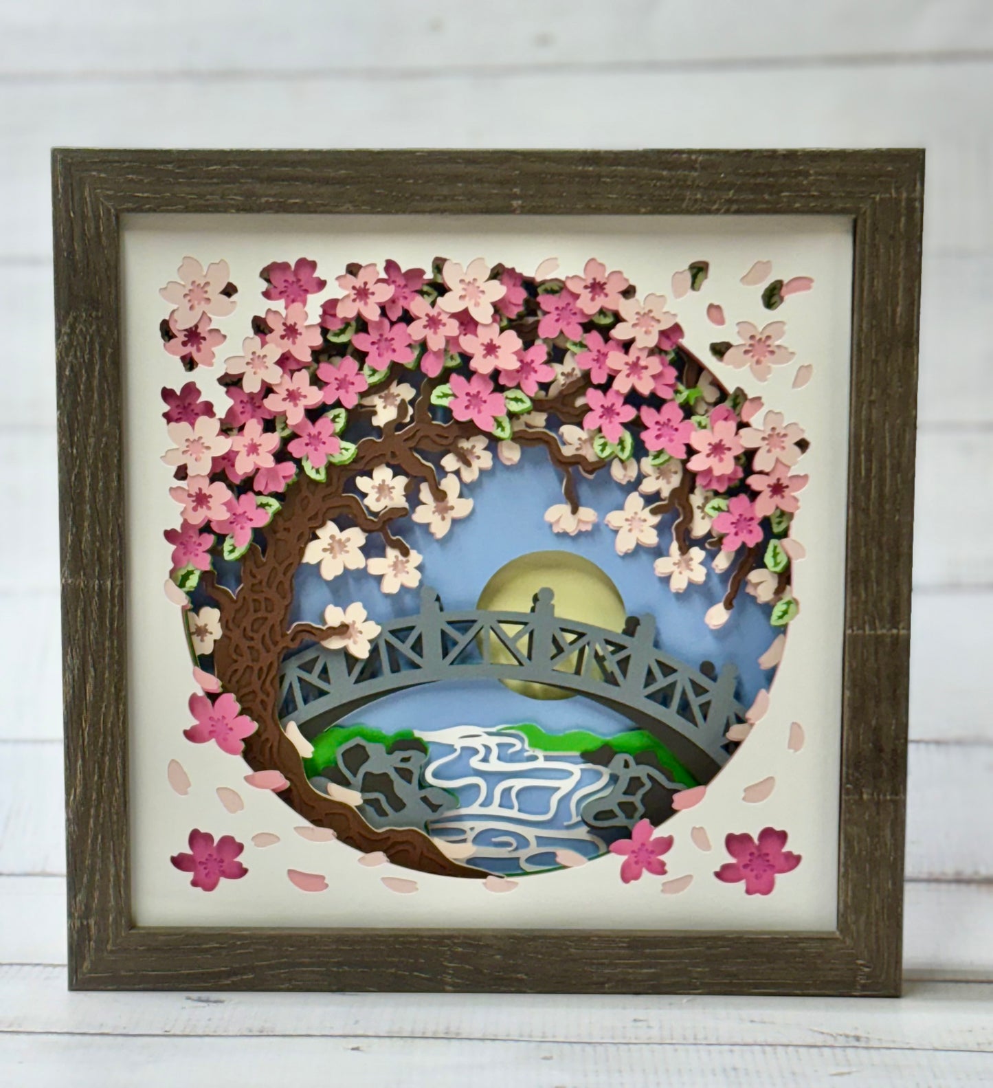 Flowering Tree with bridge