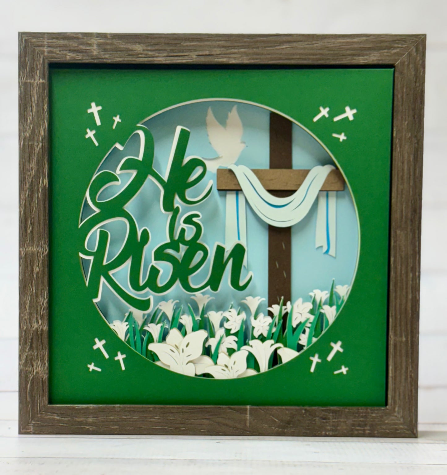 He is Risen Shadow Box
