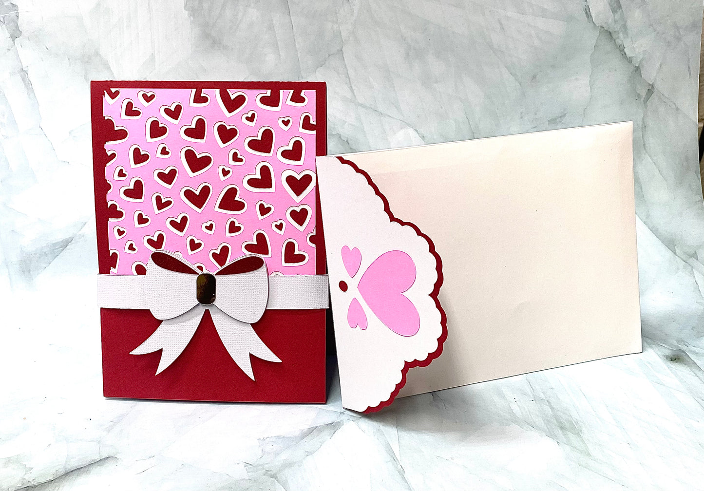 Valentine’s LOVE pop twist card