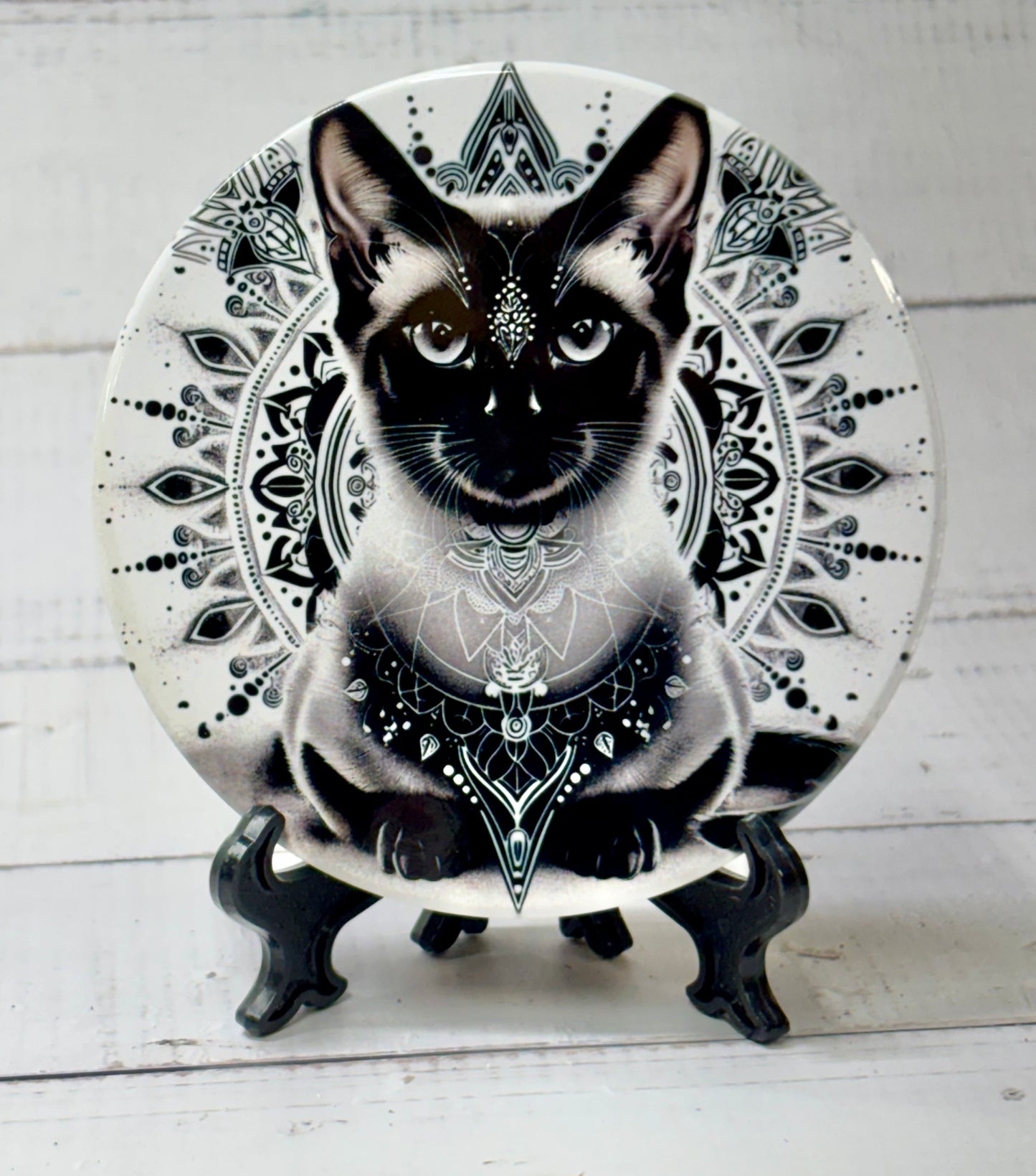 Cat Round Coasters