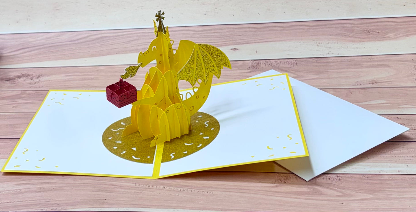 Dragon Pop-Up Card