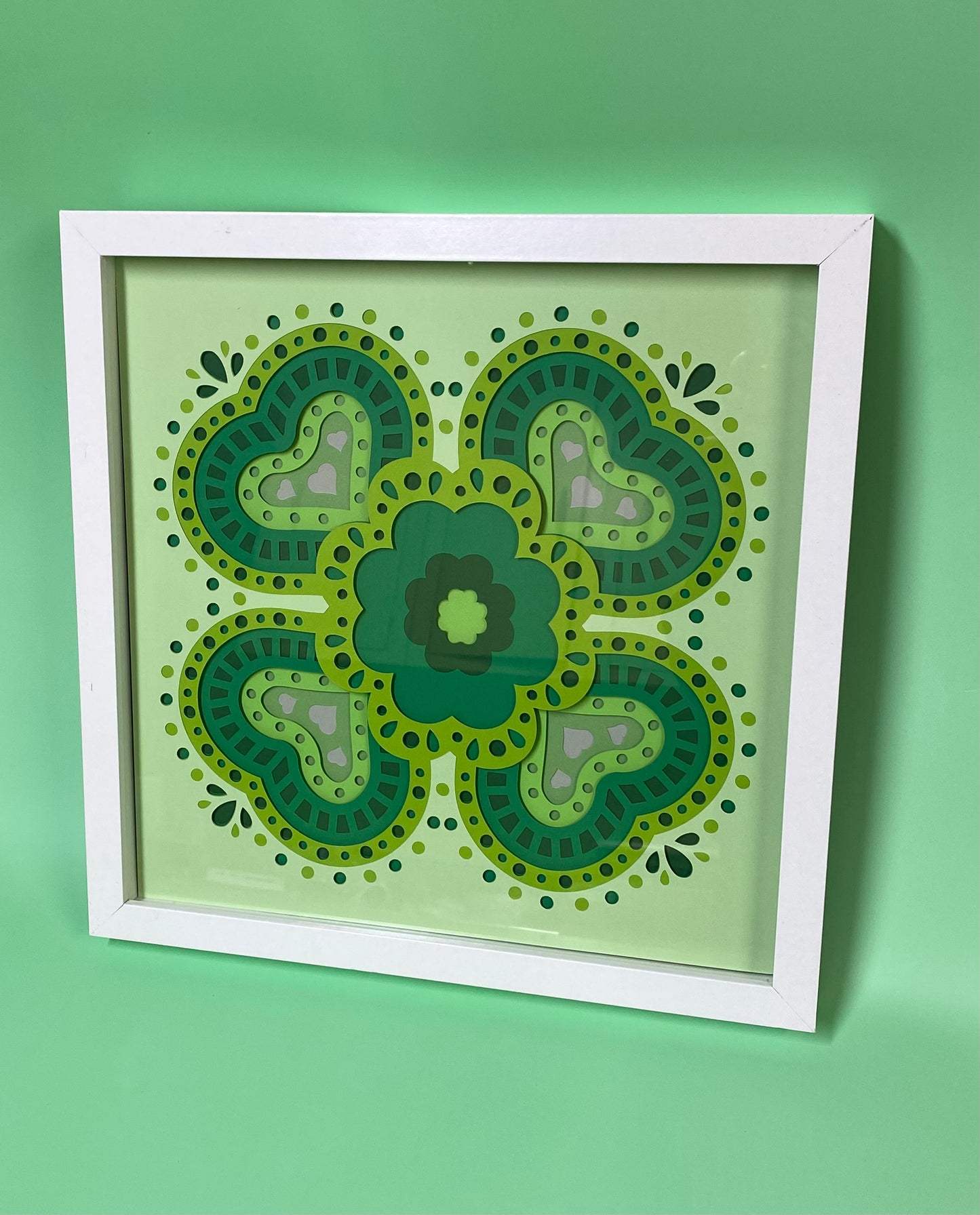Shamrock Shadow Box