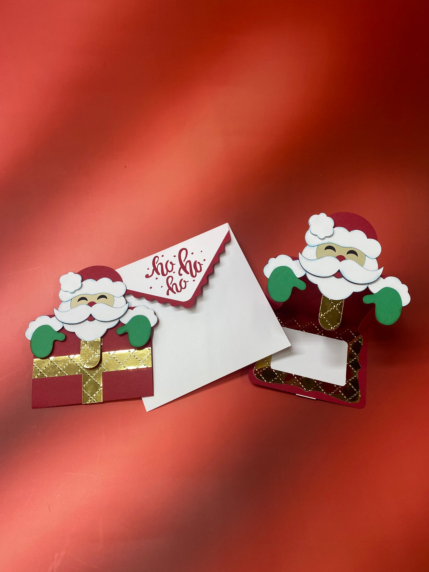 Santa Gift Card Holder