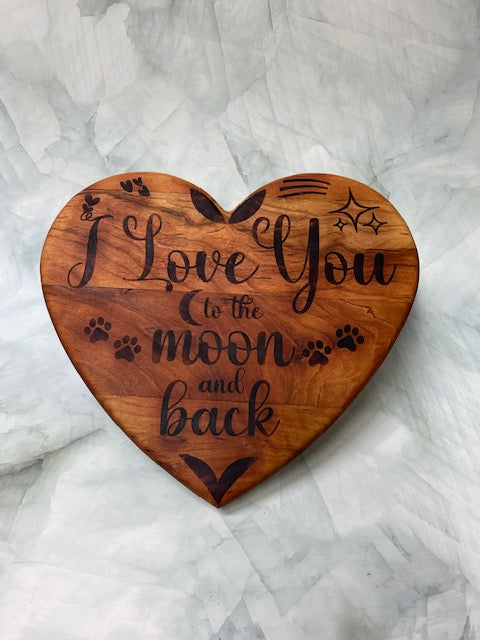 Wooden Heart Signs