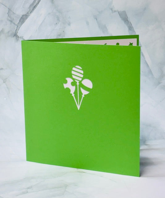Balloon Pop-Up Card