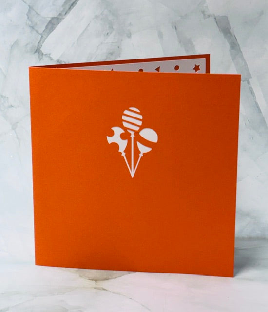 Balloon Pop-Up Card