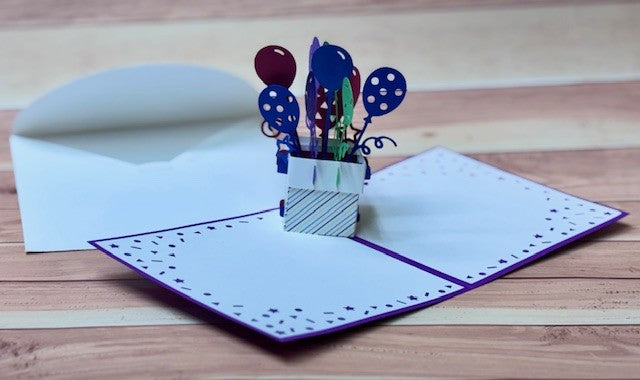 Balloon Pop-Up Card