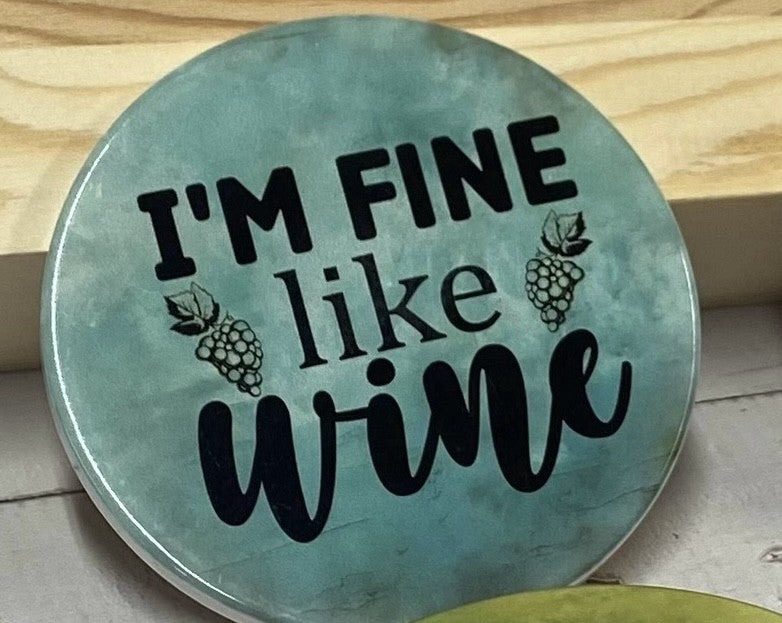 Beer/Wine Round Coasters