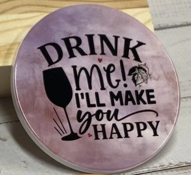 Beer/Wine Round Coasters