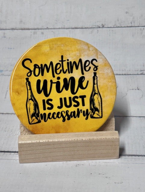 Beer/Wine Round Coasters