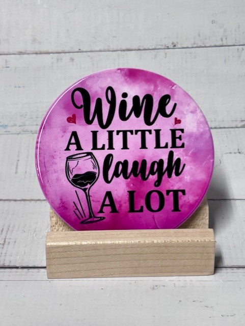 Beer/Wine Round Coasters