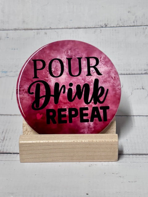 Beer/Wine Round Coasters