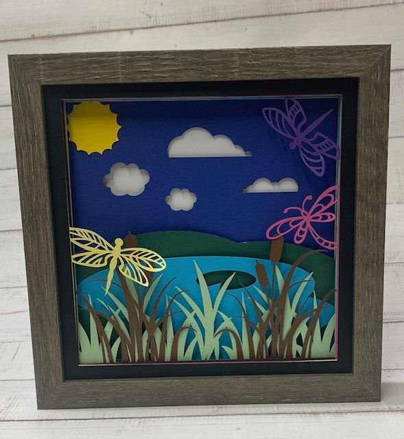 Dragonfly Shadow Box