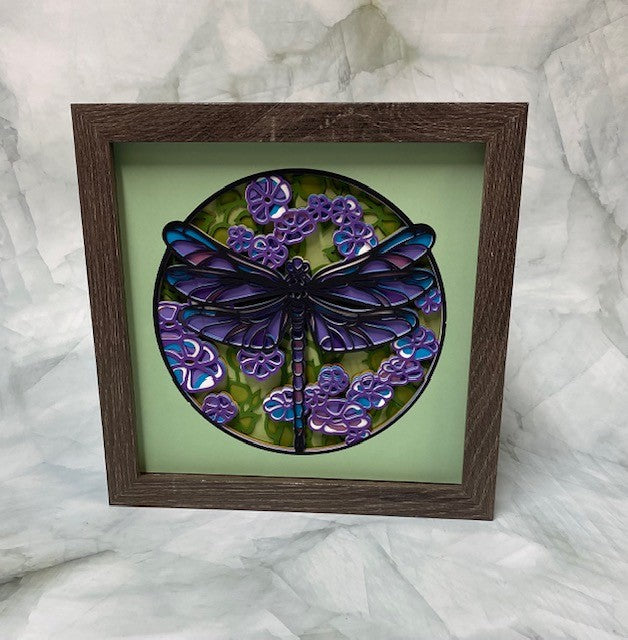 Dragonfly Shadow Box