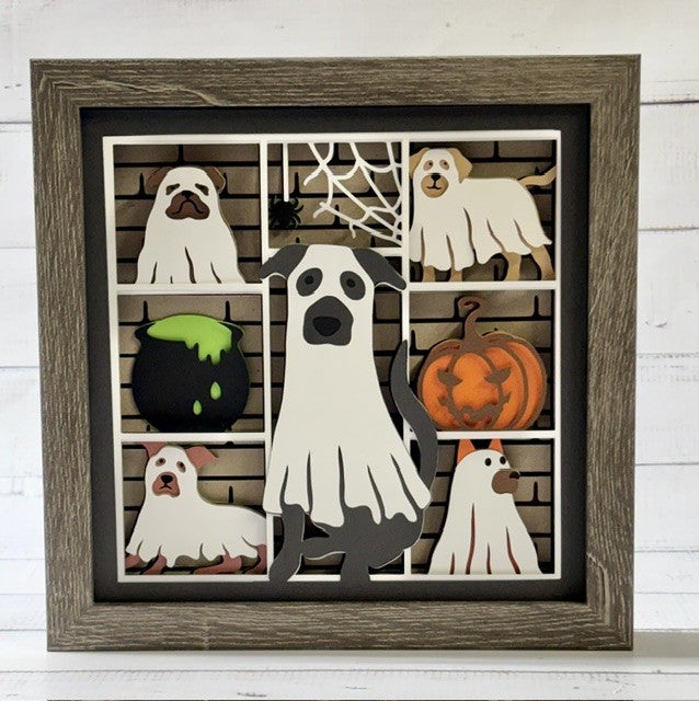 Ghost Dogs Shadow Box
