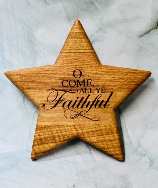 Wooden star