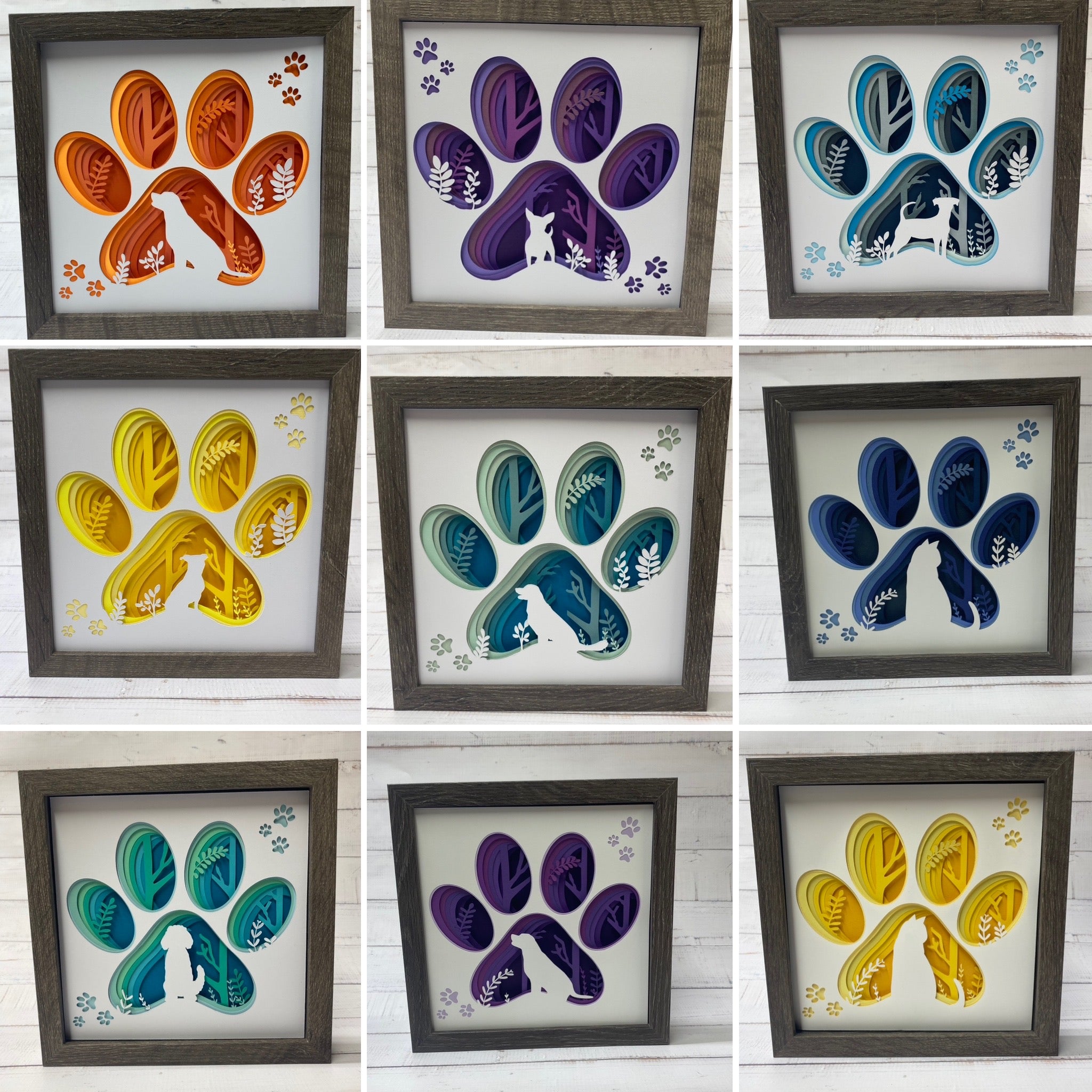 Pet Shadow Boxes – Custom Heartfelt Designs