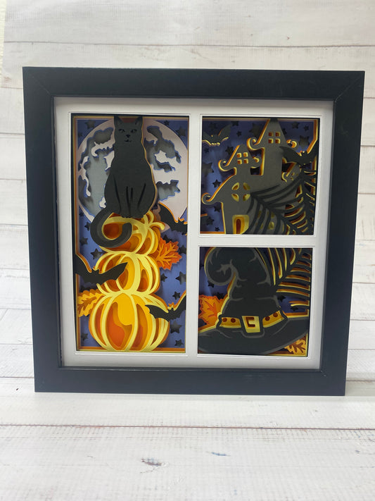 Halloween Shadow Box