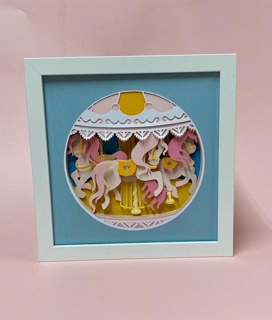 Carousel Shadow Box