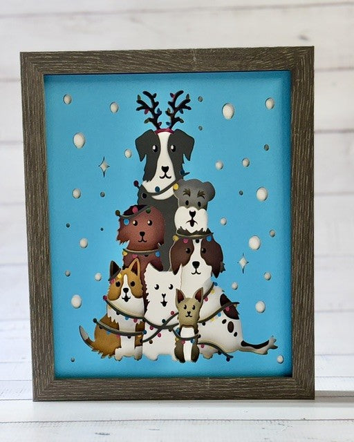 Christmas Tree Dogs