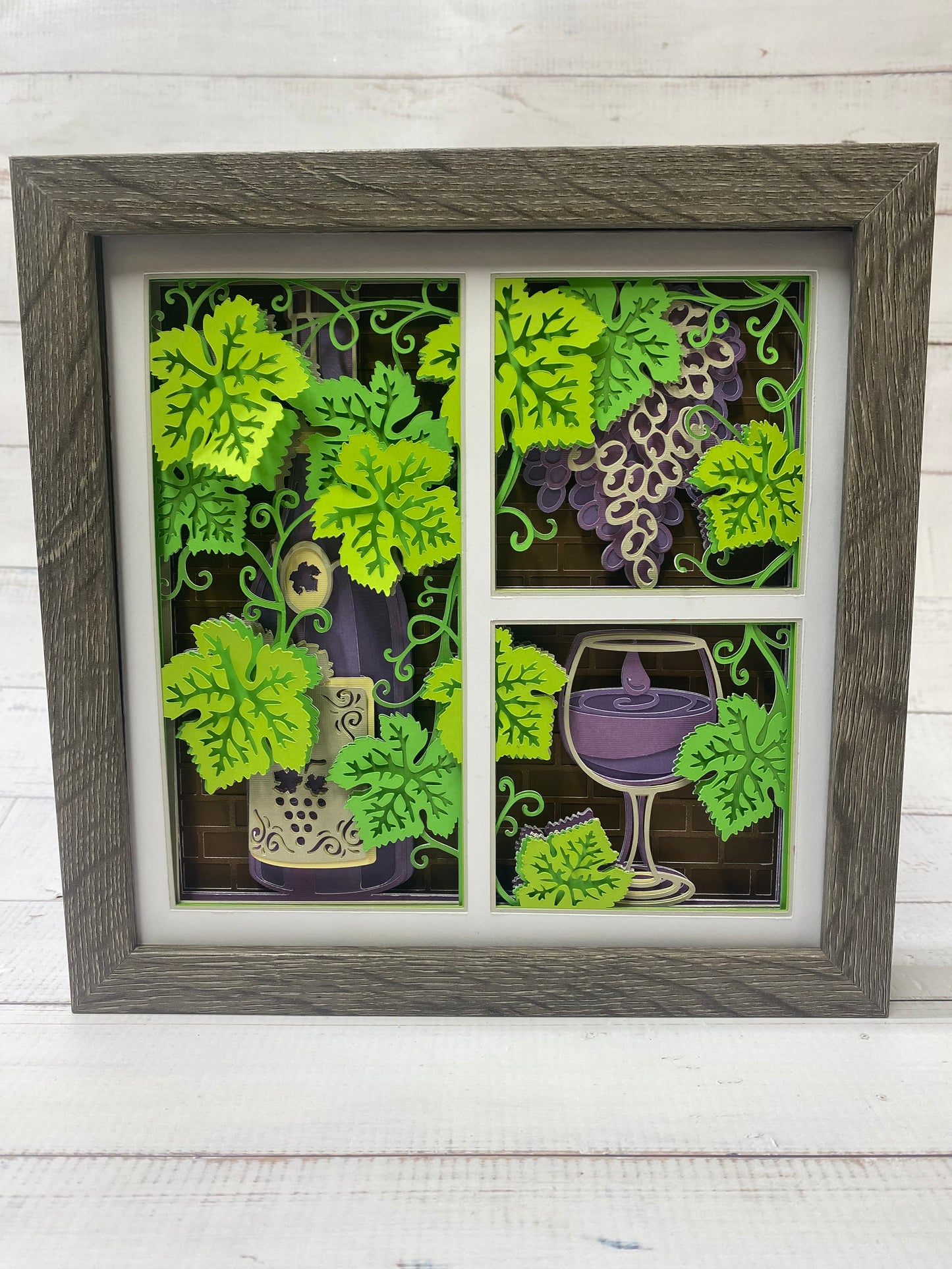 Wine Shadow Box