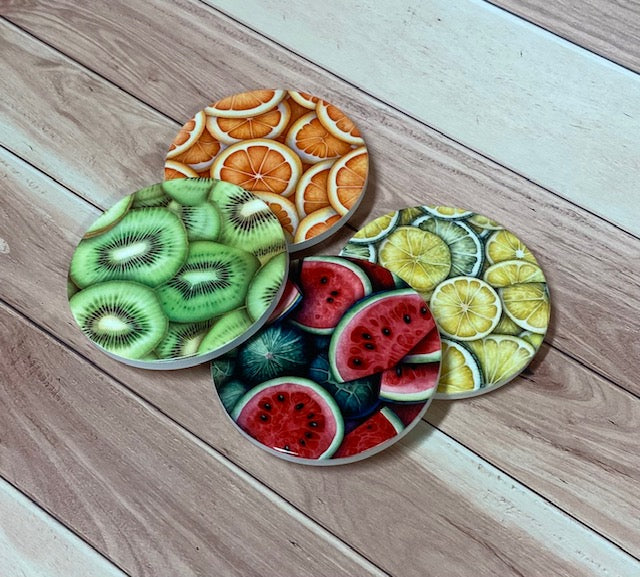 Fruit Coasters