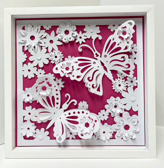 Butterfly Shadow Box