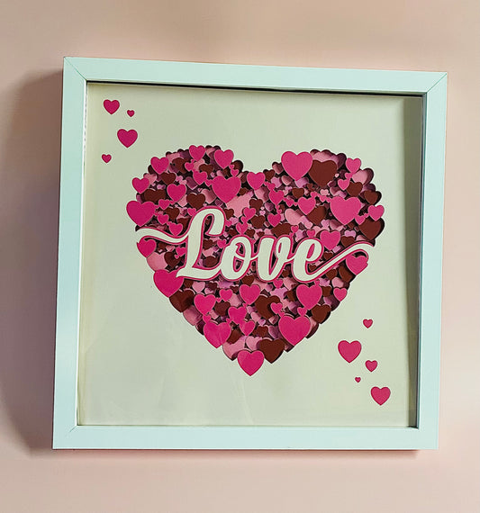 Love Heart Shadow Box