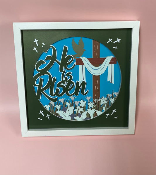 He is Risen Shadow Box