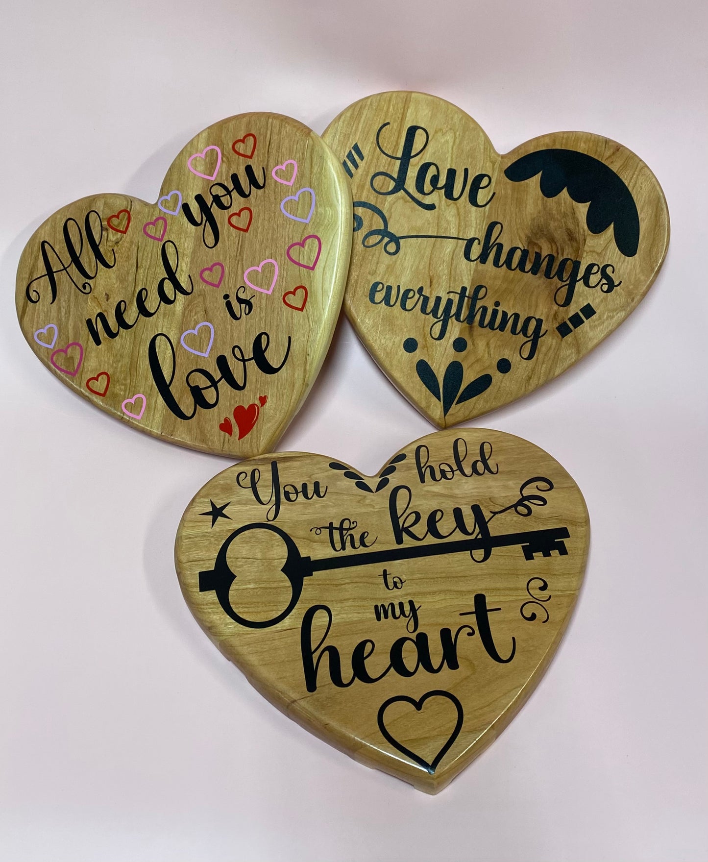 Wooden Heart Signs