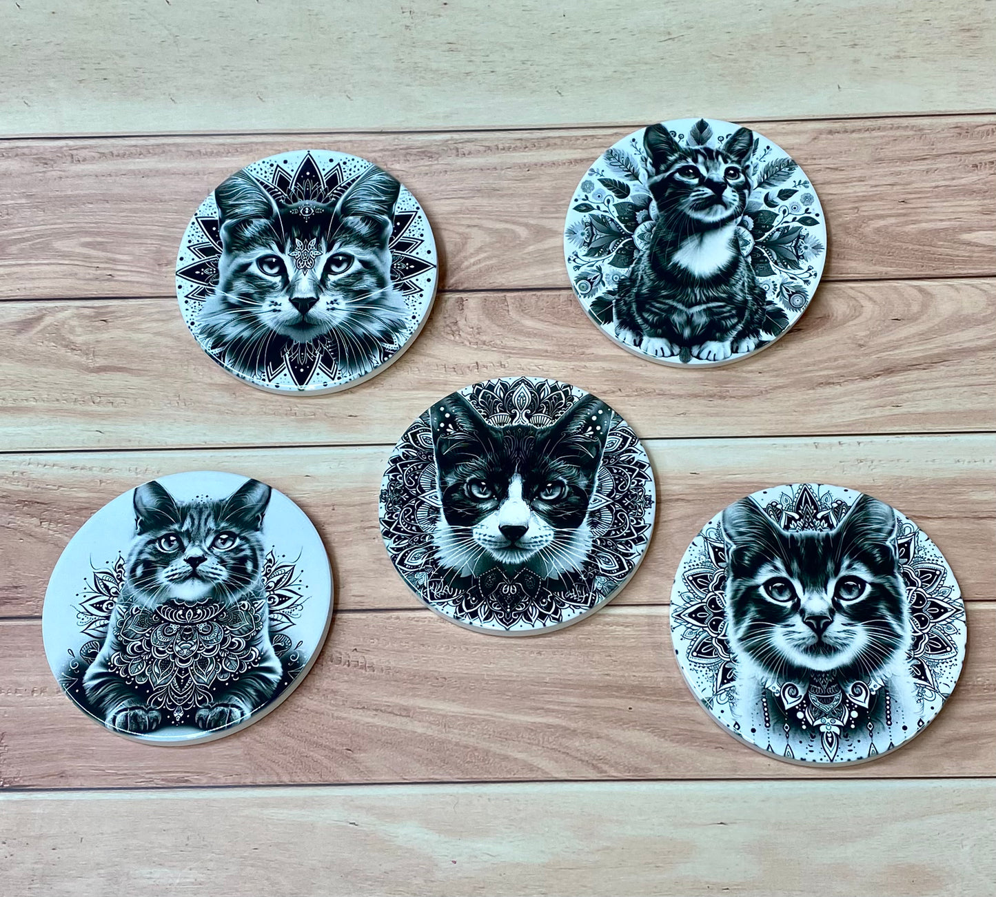 Cat Coasters