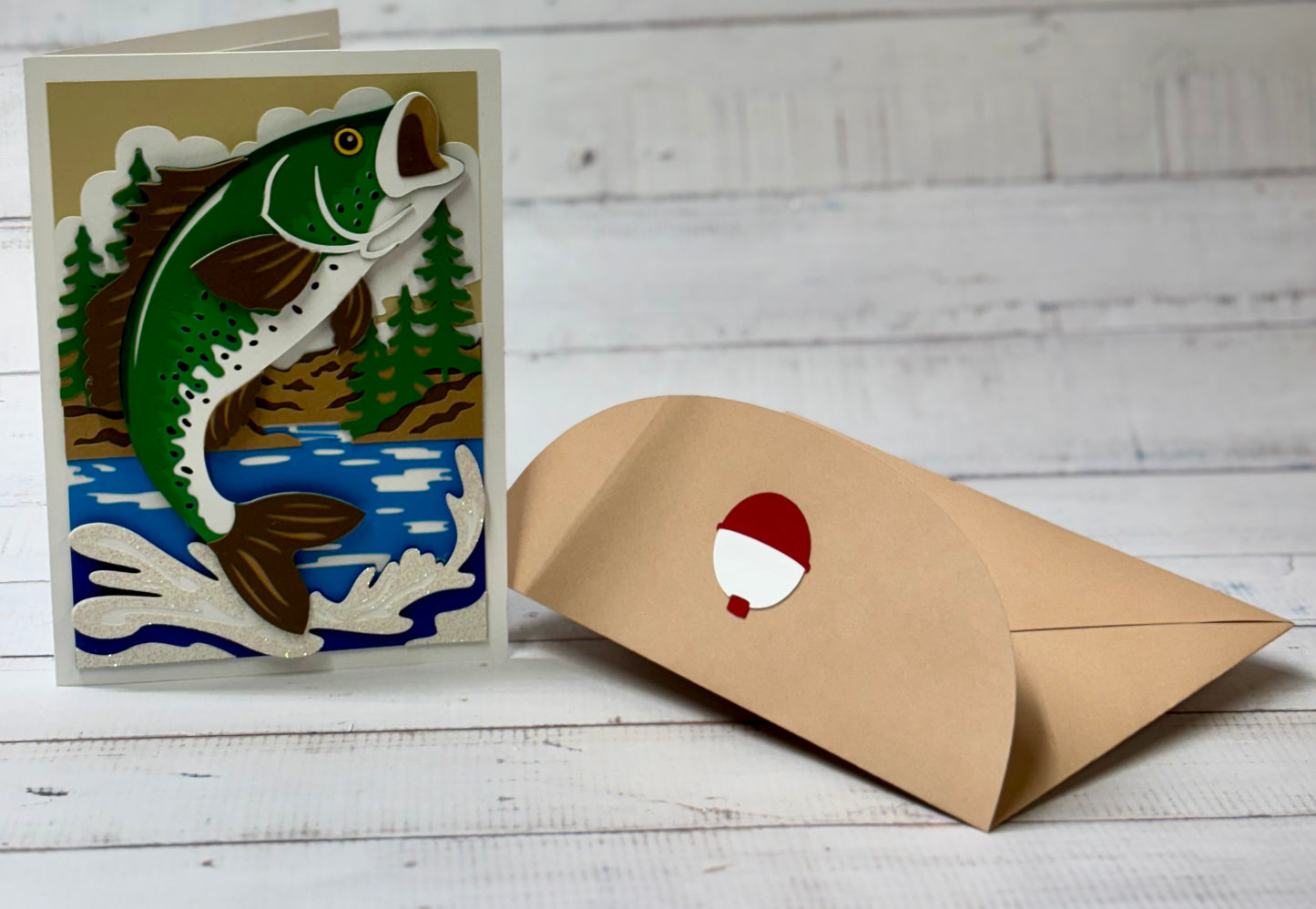 Bass Fishing Card