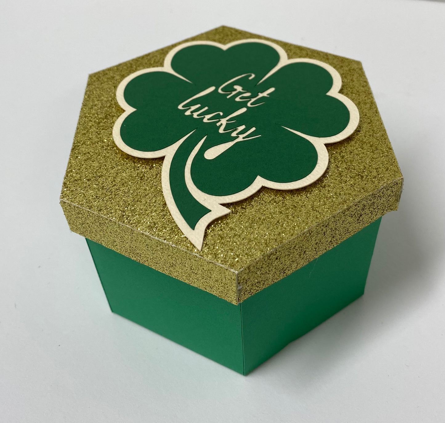 Shamrock hexagon box