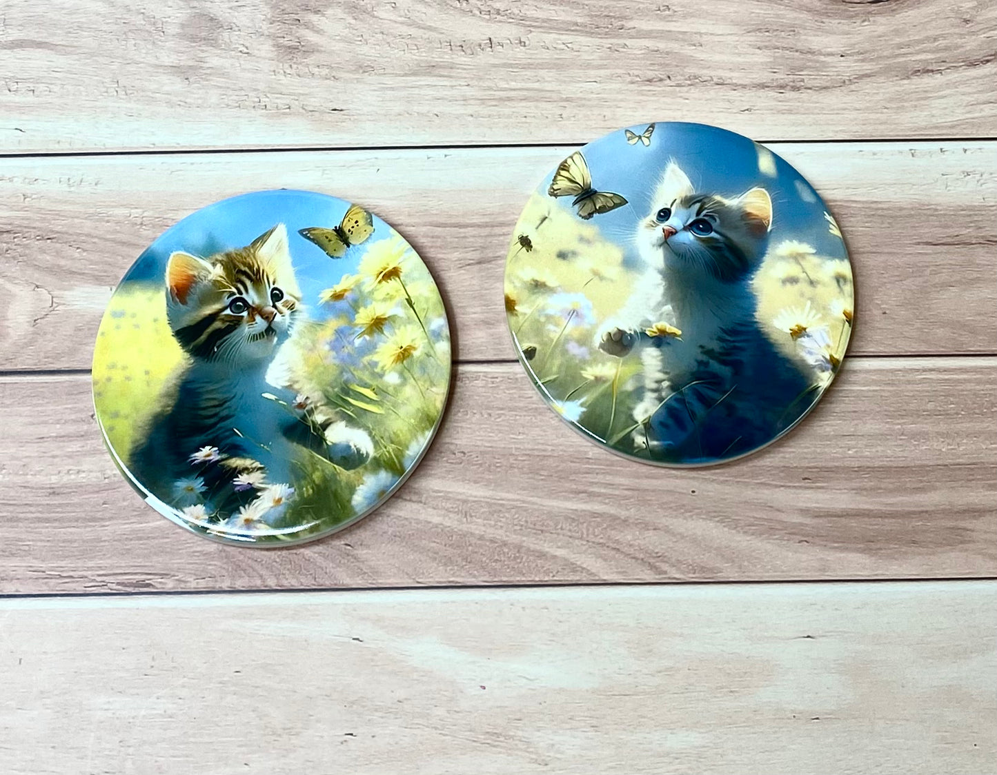Cat Coasters