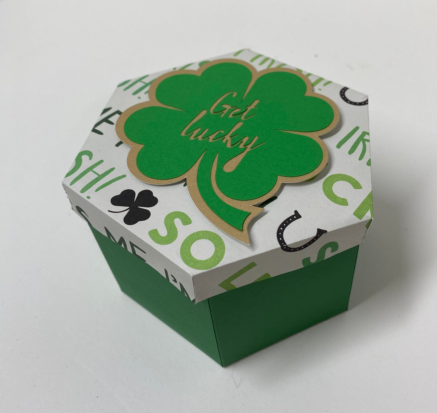 Shamrock hexagon box