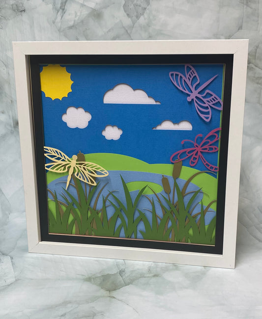 Dragonfly Shadow Box