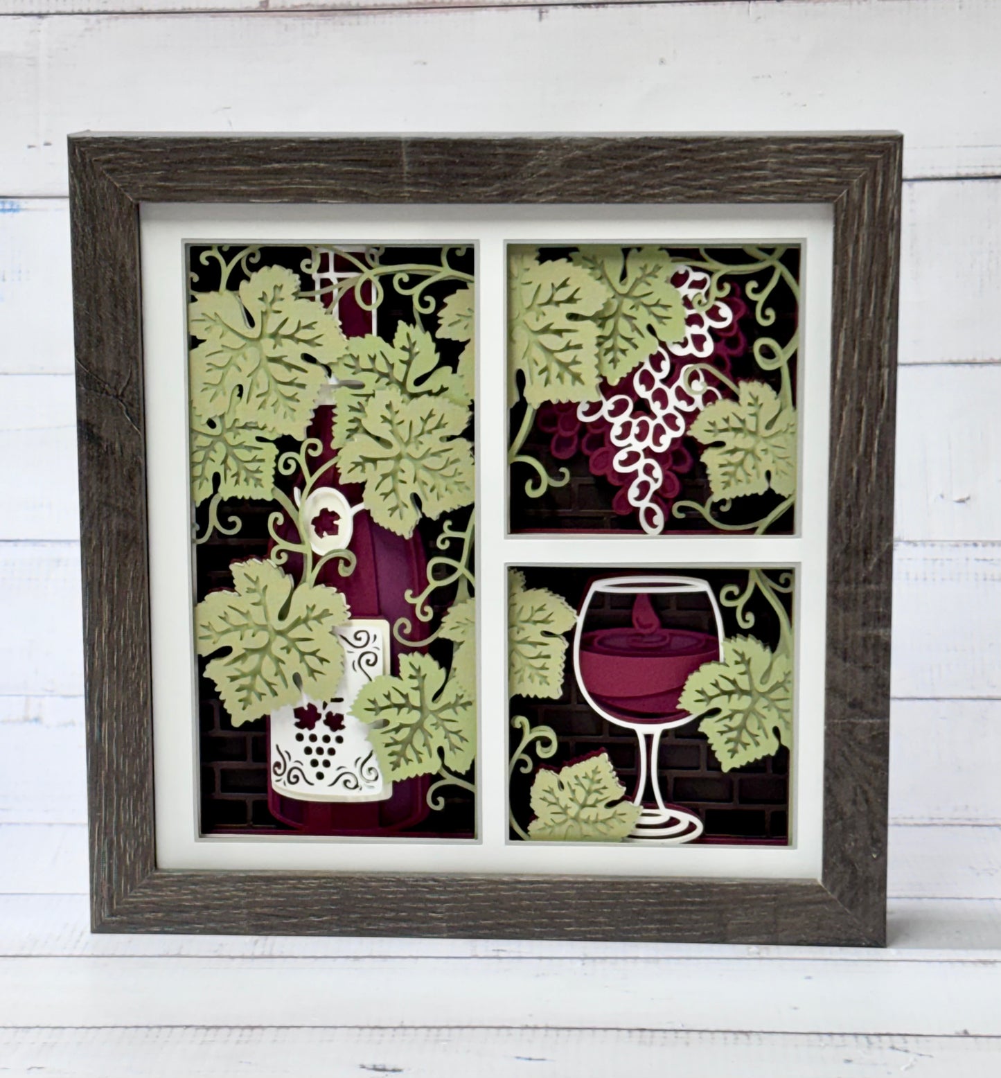 Wine Shadow Box