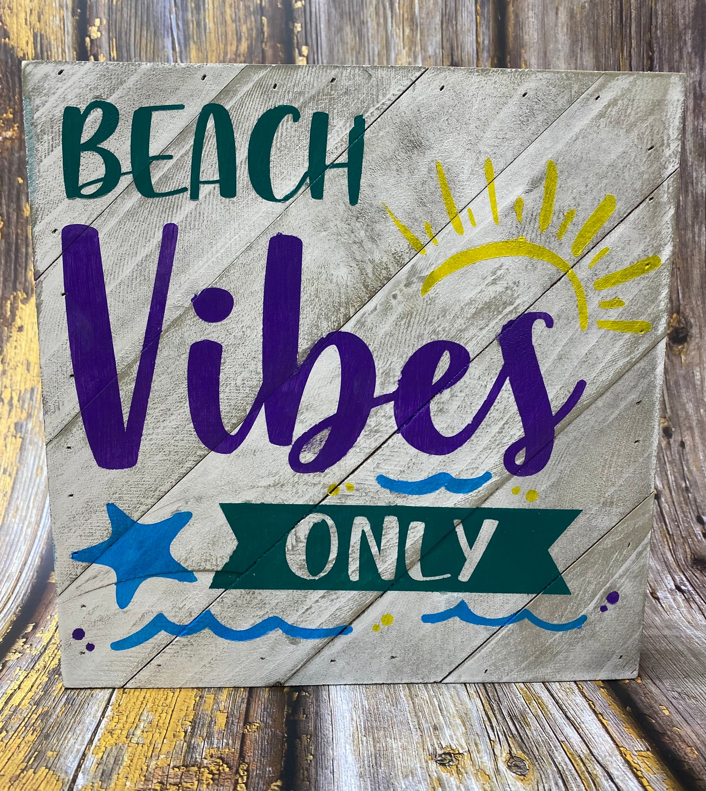 10x10 Wooden Signs