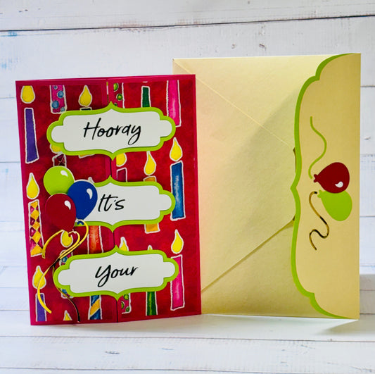 Hooray Birthday Card