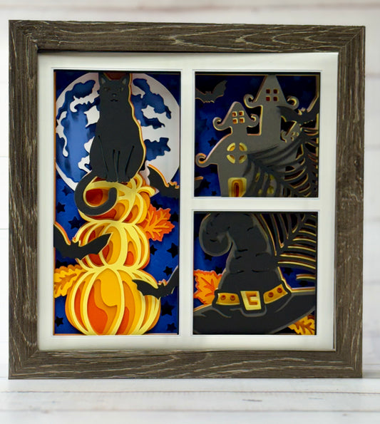 Halloween Shadow Box